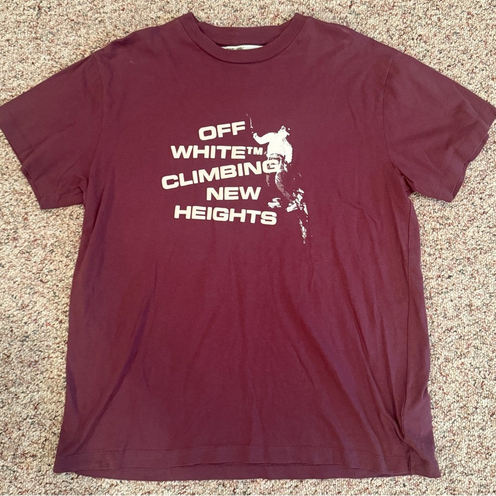 Off-White Climbing New Heights Tee